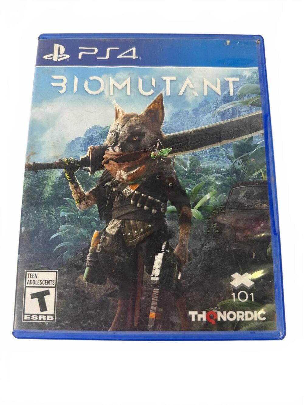 Biomutant PS4 Game - Post-Apocalyptic RPG Action Adventure - THQ Nordic - Very G